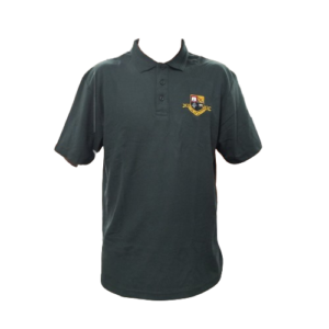 Green travelling golf shirt