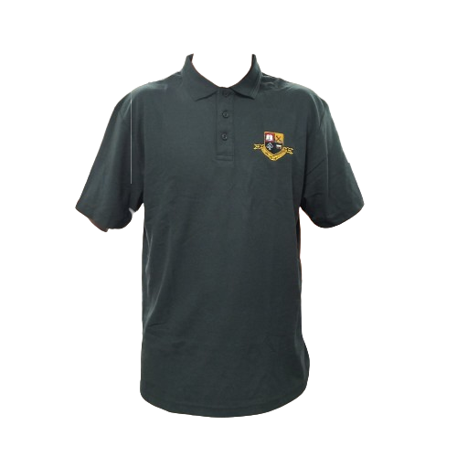Green travelling golf shirt