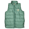 Green Supporter Puffer Jacket Short Sleeve