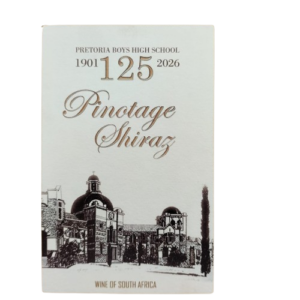125 Pinotage/Shiraz (6 x 750ml) Box